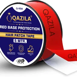 qazila Hair Wig Tape|Waterproof|Hold:- 1-2 days| 5 meter Easy to remove Hair Patch Tape|Transparent| (Manual) image 1