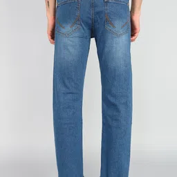 allen solly Men Regular Low Rise Blue Jeans image 4