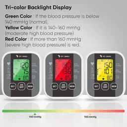 DR VAKU Fully Automatic Digital Blood Pressure Machine with Adjustable Arm Cuff, Talking Function & 20W Type-C Adapter BP Monitor Bp Monitor image 3