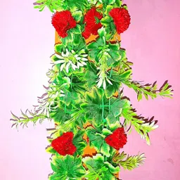 kingstyle impex Artificial Flowers Home Decoration Vine & Creepers Plant Wall Hanging Chain E106 Multicolor Rose Artificial Flower-picture-16