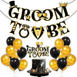 zyozi Bachelor Party Decorations for Men, Groom To Be Decorations (Pack of 27)-picture-18