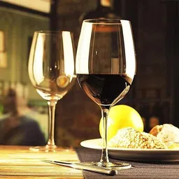 greatzon (Pack of 6) Italian Premium Crystal Clear Large Glasses For Wine,Whisky,Cocktail Glass Water/Juice Glass image 5