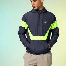 hrx by hrithik roshan Men Colorblock Sports Jacket image 2