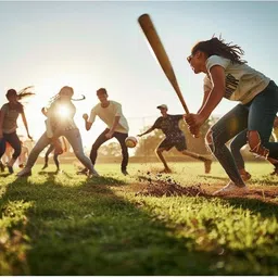 houseofcommon RJM-9 Heavy Duty Natural Wood Baseball Bat classic baseball {n@tura@l} Willow Baseball Bat For 15+ Yrs image 2