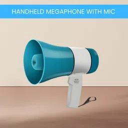 clairbell King Bhopu with High Volume Speaker, Battery Backup and Recording FeatureE198 Handheld Megaphone and Rechargeable Siren Loudspeaker With USB/Memory CardJ113 Outdoor PA System-picture-32