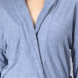 lacylook Blue Large Bath Robe image 3