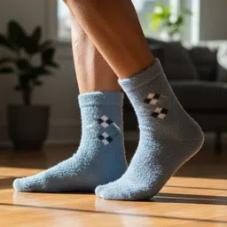 cdeck Men Self Design Calf Length-picture-20