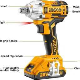 ingco CIWLI2001 CIWLI2001 Single Sided Box End Wrench image 3