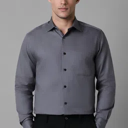 louis philippe Men Regular Fit Solid Formal Shirt-picture-13