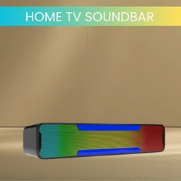 SYARA Megabar (PORTABLE HOME TV SOUNDBAR) Dynamic Thunder Sound With RGB LightTJ3 20 W Bluetooth Soundbar-picture-24