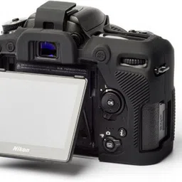 IJJA Camera Silicone Protective Camera Case Cover Compatible with D7500 (Black) Camera Bag image 4