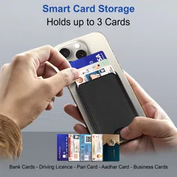 Zapcase ZAP-MAGWALLET-BLACK1 Mobile Holder image 3