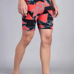 ullaspemium ULSP-SWI-912 Printed, Solid Men Swim Bottom Multicolor Swimsuit image 5