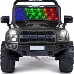 Ford 12V Electric Ride On Jeep For Kids With Remote Control, Music Light 1-6 Yrs Jeep Battery Operated Ride On-image-46