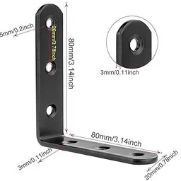 roman RF35 10 X 3 X 10 CM Shelf Bracket image 2