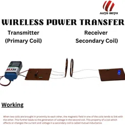auto botix Wireless Power Transmission Science Project 100% Working Model Multi Color Educational Electronic Hobby Kit image 2