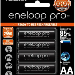 Panasonic Eneloop Pro AA Rechargeable (Pack of 4) Battery-image-51