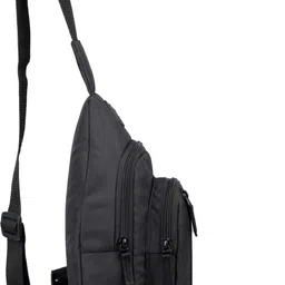 prike fluffy red front straight zip waist bag Waist Bag image 4