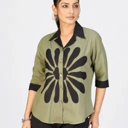 makhhi wear your vibe Shirt Palazzos Co-ords Set image 4