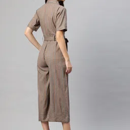 cottinfab Striped Women Jumpsuit image 2