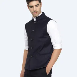 rocksy Solid Men Waistcoat image 4