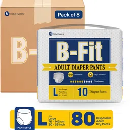 b-fit Regular Pant Style Adult Diapers - L image 2
