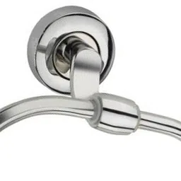 quxozo Steel Wall Mounted Ovel Shape Towel Ring Stainless Steel - Towel Ring Wall Mounted pack of 1 with screw Stainless Steel Towel Holder image 2