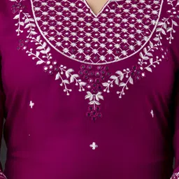 kriska Women Viscose Rayon Kurti Pant Set image 5