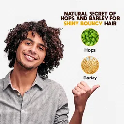 park avenue SHINY & BOUNCY Real Indian Beer Shampoo image 2