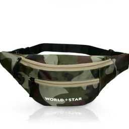 Worldstar rock army waist bag Fanny Pack for Travel Bags Hiking Trekking-image-12