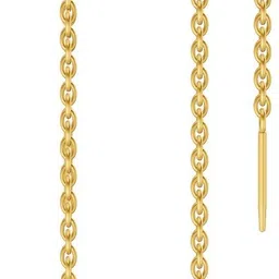 Sparkles Certified Lab Grown Diamond Yellow Gold 14kt Stud Earring image 4