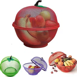orbitora apple Shape Net Fruits & Vegetables Basket for Kitchen Steel Fruit & Vegetable Basket-picture-19