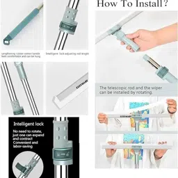 ezzymart Silicon Floor Wiper Silicone Wet and Dry Brush image 5