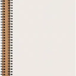 innaxa Dotted Spiral Notebook, Kraft Cover 5mm Square Dotted Pages A4 Notebook Dotted 100 Pages-picture-11
