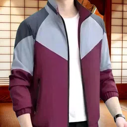 kdsn Wind Cheater Solid Men Wind Cheater-picture-25