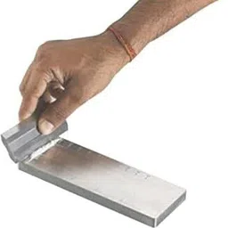 india blade Fineness Gauge Grindometer Fineness of Grind ISO Standard (0-100 µm) Radius Gauge image 2