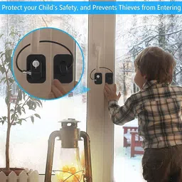 aseenaa Child Safety Lock With Keys For Cupboards, Drawers, Fridge, Wardrobe, Doors, Etc image 5