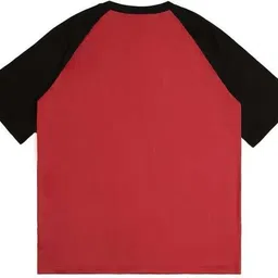 sixteenlines Pack of 2 Women Printed, Colorblock Round Neck Reversible Cotton Blend Red, Green T-Shirt image 4