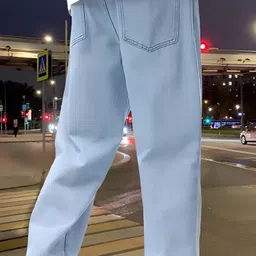 prabhuji Men Boot-Leg Mid Rise Multicolor Jeans image 2