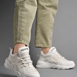 shoetopia Smart Casual Comfortable White Sneakers For Girls Sneakers For Women image 4