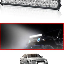 ccmm Universal White High Beam 40LED Bar Light For Vehicle With Clamp-222 Headlight Car LED for Audi (12 V, 55 W)-picture-40