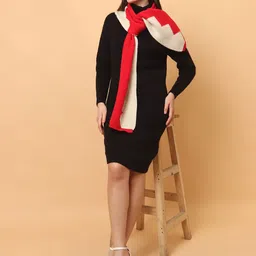 SCHp Striped Women Muffler image 1