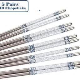 jantrex Cooking, Decorative, Eating, Training Stainless Steel Chinese, Japanese, Korean, Vietnamese Chopstick-picture-43