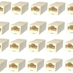 RAREGEAR 20 PCS RJ45 Cat5e Straight Network Cable Ethernet LAN Coupler Female to Female Lan Adapter-picture-40