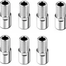 spazio Premium Quality Stainless Steel 2 Inch Faucet Extension (Pack of 7) For Taps Faucet Nozzle-picture-30