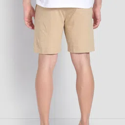 u.s. polo assn. Solid Men Beige Regular Shorts image 2