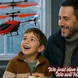 elektron Remote control Helicopter dual lights multicolour charging cable for kid image 2