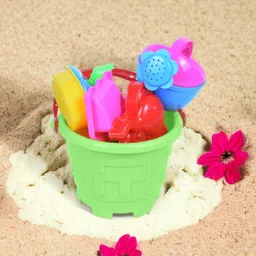toyonza Beach Set Toy - Non-Toxic Plastic Sand Molding Kit for Kids image 4