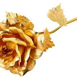 corvell Gold Rose Artificial Flower image 2