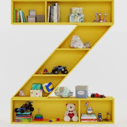 boingg! - a happy start Zootopia Kids Bookshelf in Yellow Colour image 1
